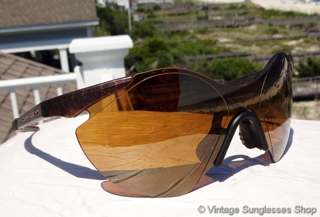 Oakley Sub Zero 0.6 Planet X Gold Iridium Sunglasses